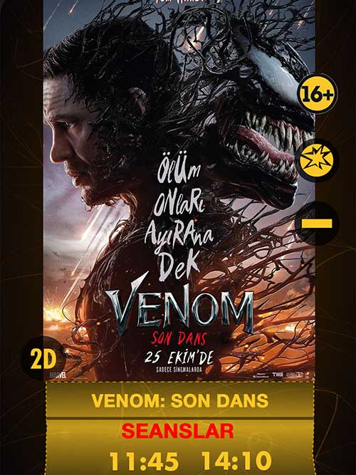 Sinema - Venom: Son Dans